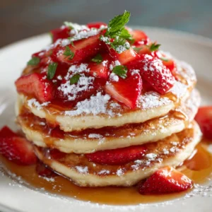 Strawberry Pancakes