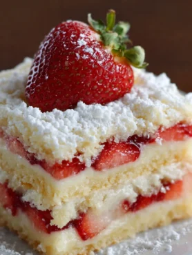 Strawberry Shortcake Bars
