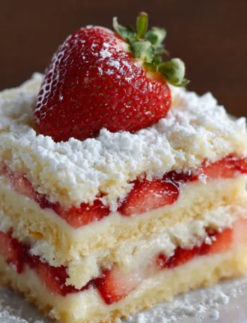 Strawberry Shortcake Bars