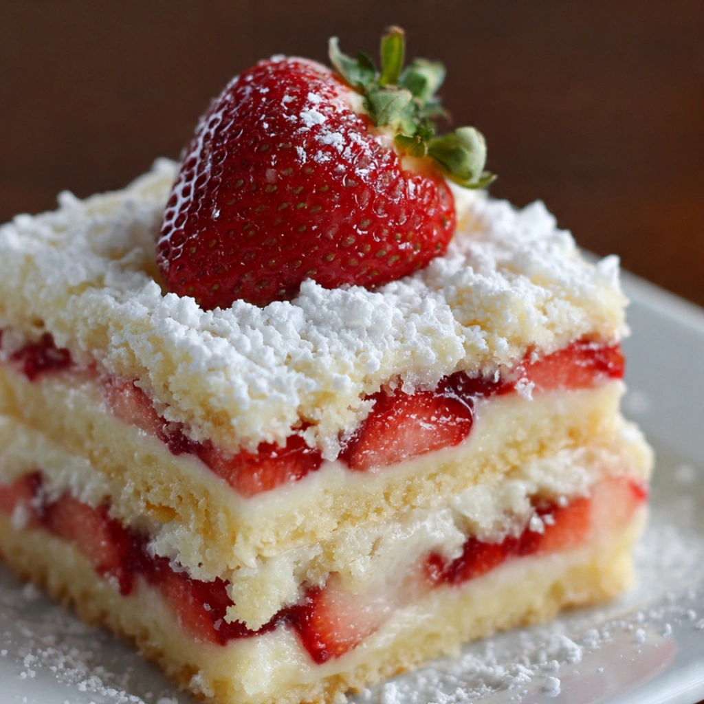Strawberry Shortcake Bars
